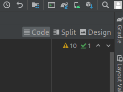 Android Studio Code Split Design