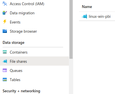 Azure Windows VM File Share