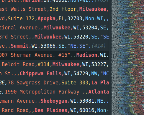 Data Sources and Seas of Rows