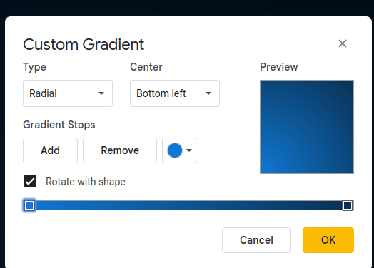 Power BI Background Color Gradient