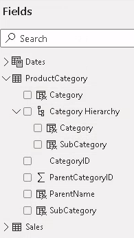 PowerBI Lookupvalue Hierarchy